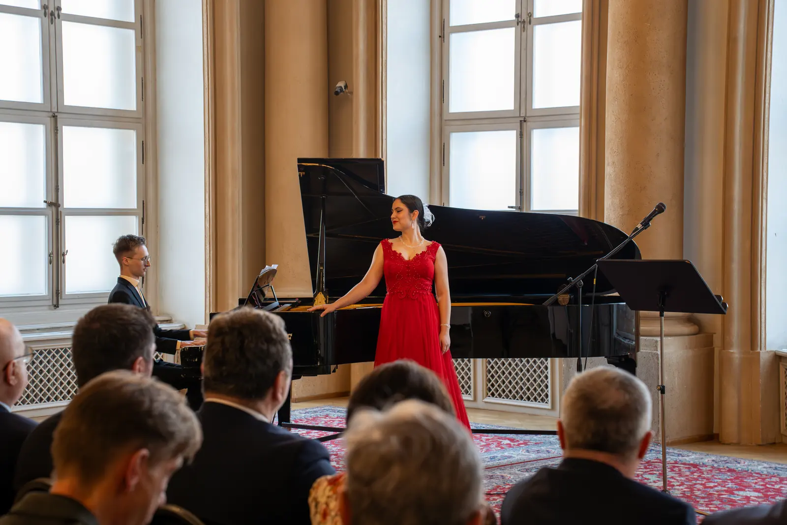 Klavírny koncert v sále